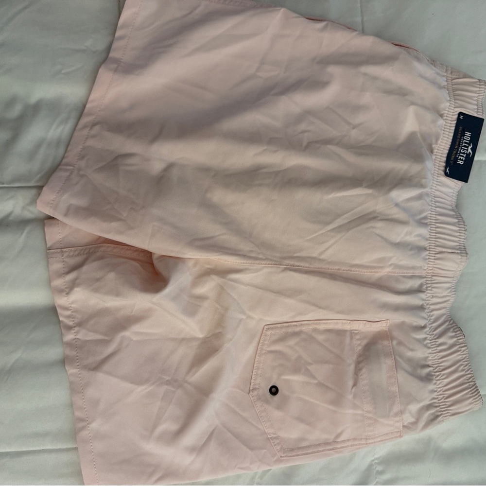 Hollister Pink Swim Shorts Lightweight Elastic Waist
